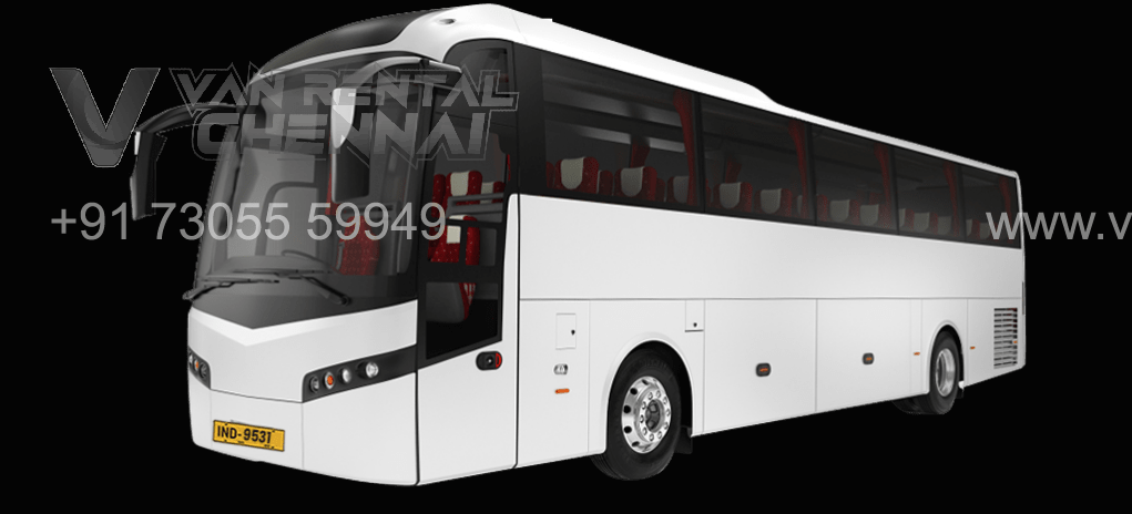 Chennai to Pondicherry 40 Seater Volvo Bus Rental Service